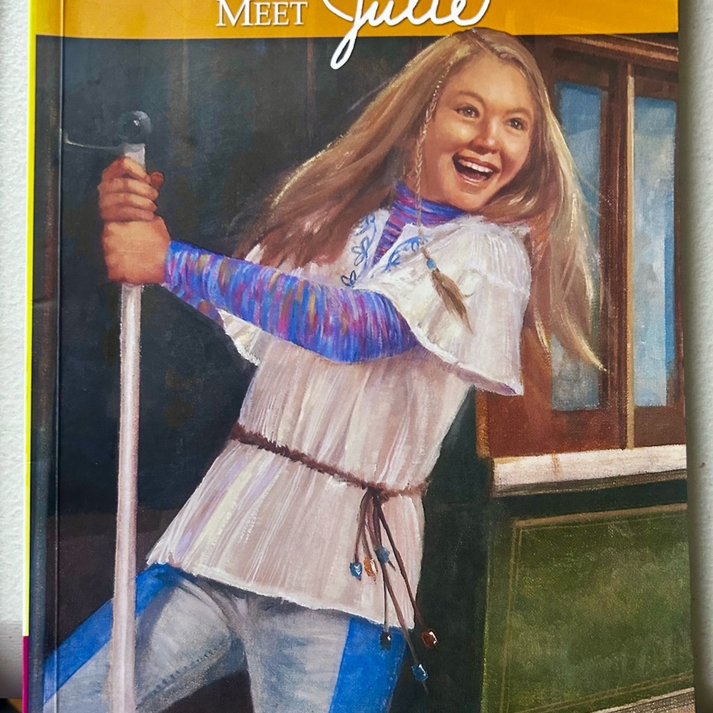 American Girl Set of Two Julie Softback Books